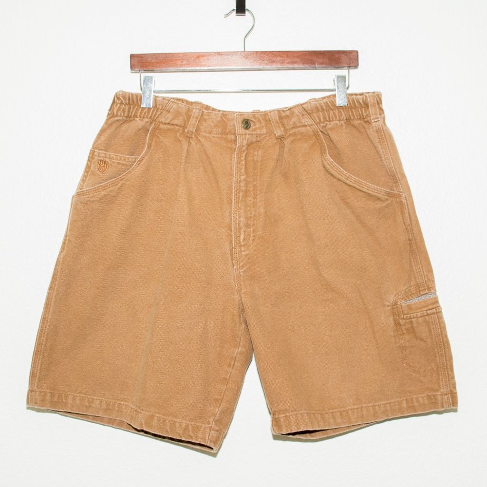 Men's Teva Brown Shorts Sz 34 - very rare